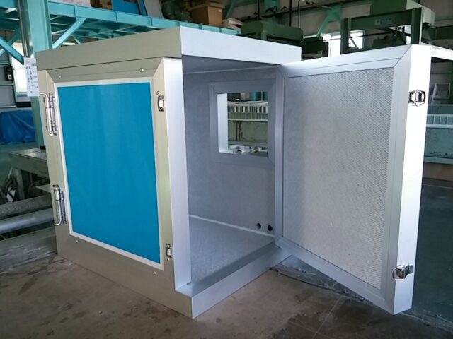 小型コンプレッサー騒音対策用防音BOX