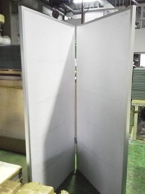 施工業者様納入～防音パーテーション