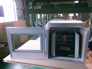 前面、及び上部が開放できます