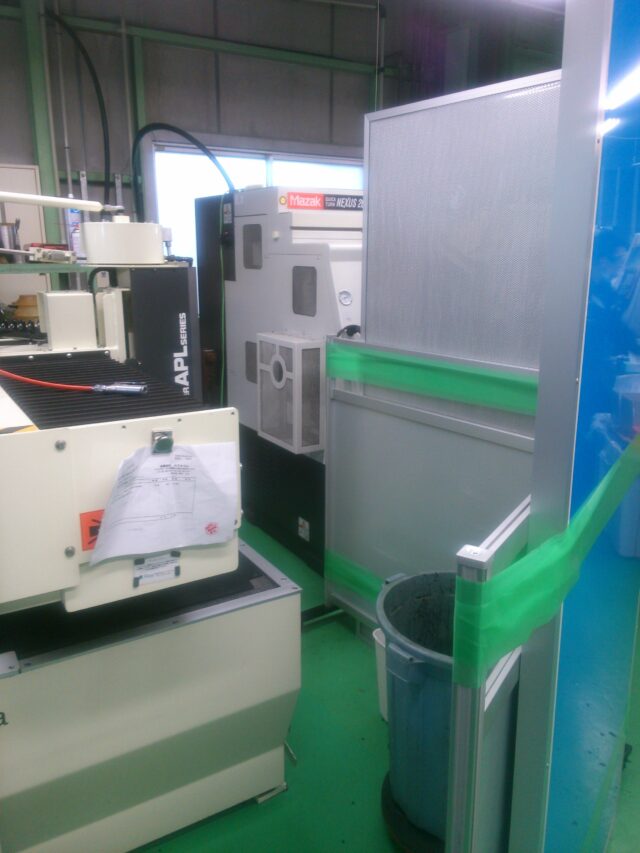 工作機械の騒音対策＠広島～防水仕様の「一人静 タイプZ」を選定