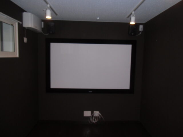 ホームシアター防音室施工～施工前の確認が重要