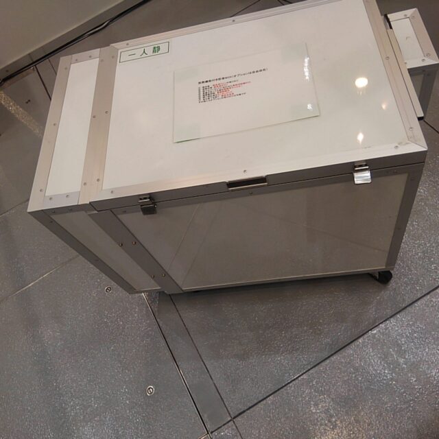 コンプレッサー用防音BOX貸し出しスタート！