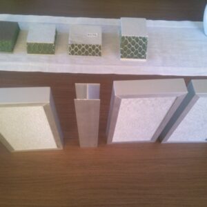 H型ワクとパネル