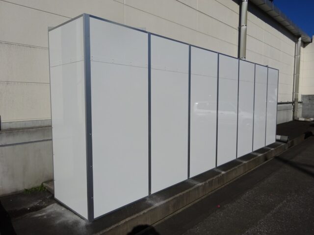 食品製造会社様の室外機防音対策事例＠千葉県