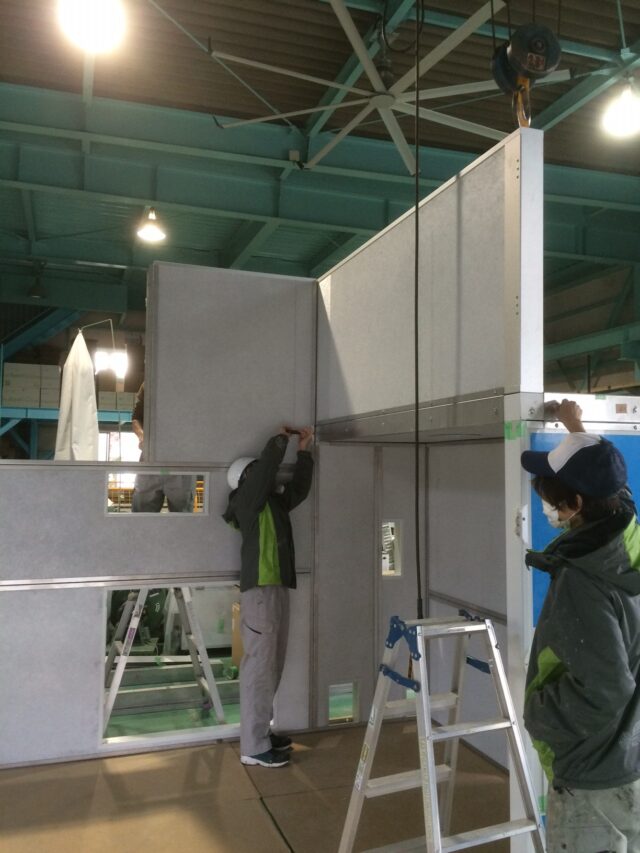 防音パネルの組合せで簡単に防音室ができます＠神奈川