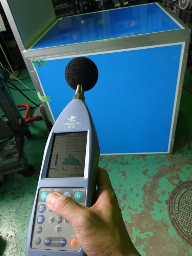 プレス機や発電機などの低騒音化の提案・施工をおこないます