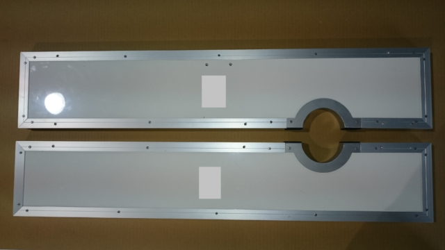 特殊加工～配管などの形状に合わせてパネル加工が可能です