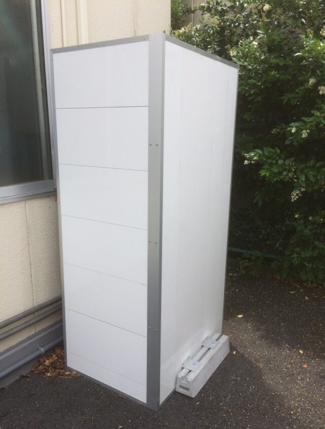 室外機の防音対策～台風が来ても大丈夫