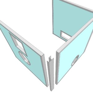 イメージ2：コの字に組む