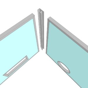 イメージ1：L字に繋ぐ