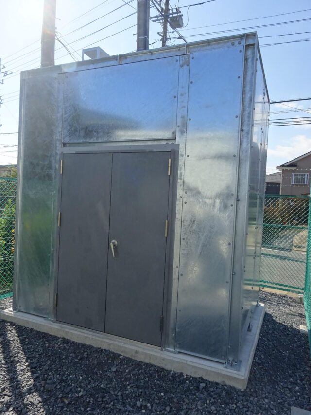 発電機用防音カバーを施工。用途地域、騒音規制値の確認方法＠千葉県八街市