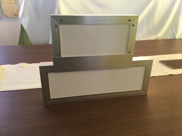 【よくあるご質問】弊社の吸遮音パネルの高さについて～連結用枠材を使用して連結