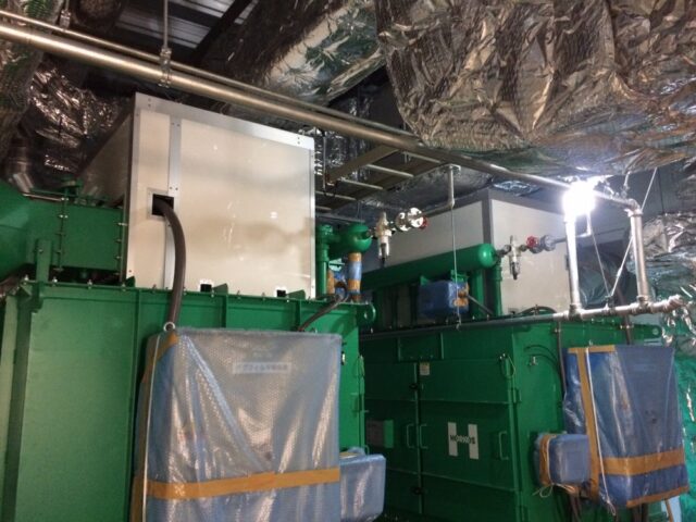 工場内の集塵機・ブロアーの防音対策＠岡山県～弊社で制作・加工し現地で施工