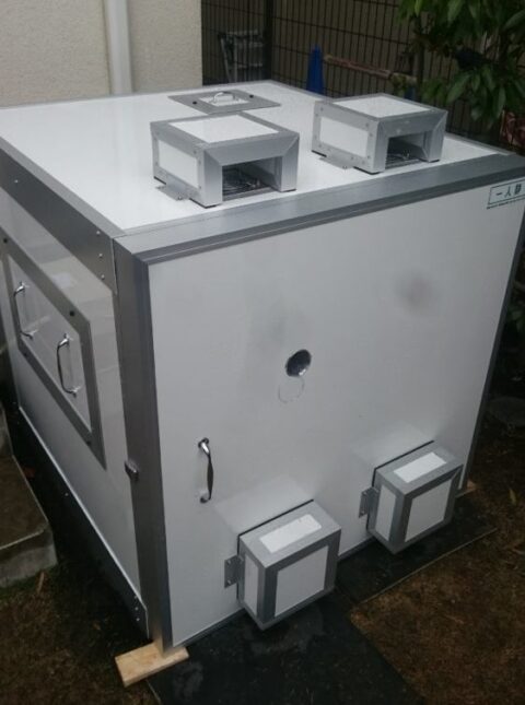 発電機の熱対策～空気の循環を作ることで対応