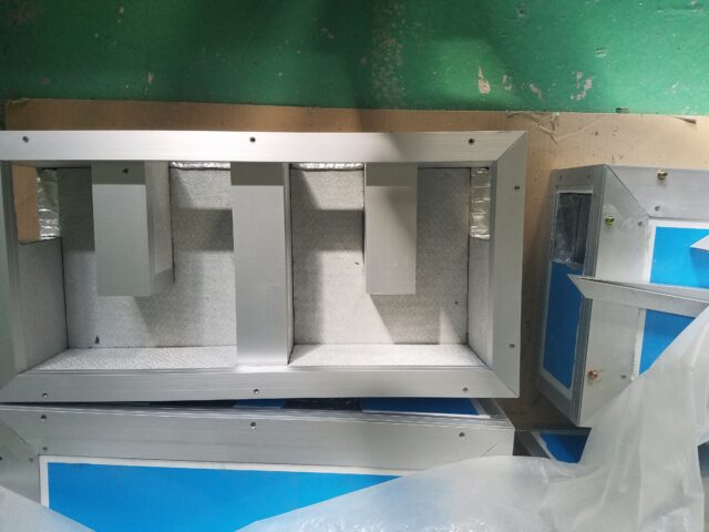 排気口用のサイレンサーを制作中！～空気の流れを妨げることなく音を低減