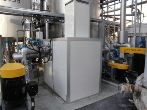 工場内のブロワーの騒音対策として防音BOXを設置＠静岡県～熱対策や排気口の騒音対策も行います！