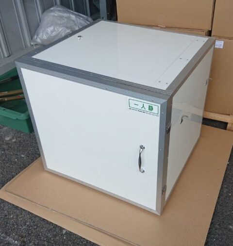 貸出用防音ボックスのご紹介～モーター、コンプレッサー、ポンプなどの小中型機械用のレンタルが増えております