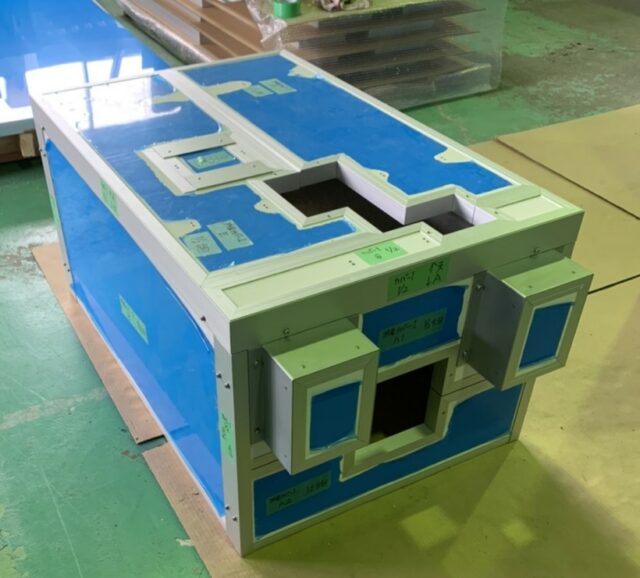 冷却水ポンプの騒音対策～一人静タイプDの防音カバーで熱対策