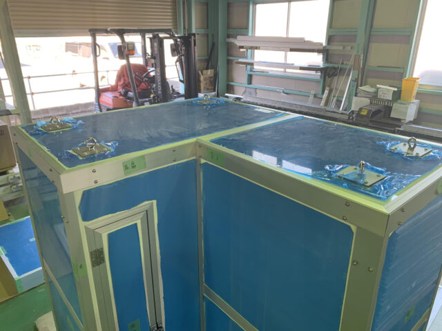 自動車工場内のポンプの騒音対策～条件に合わせて『一人静タイプA』で防音カバーを製作