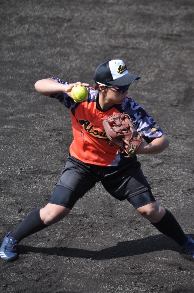 日本ソフトボールリーグ所属選手の小森です！