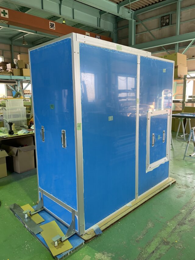 コンプレッサーの騒音対策＠茨城県～採寸・防音BOXの制作・設置すべて一貫対応