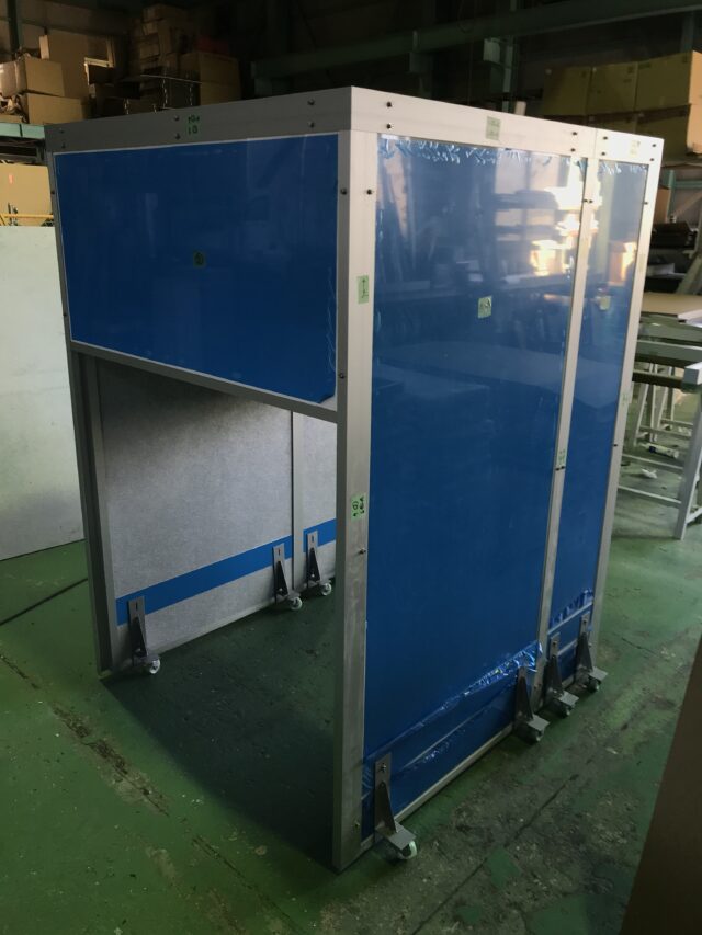 ジェットエア式除水機の騒音対策～メンテナンス性に優れた防音カバーを製作