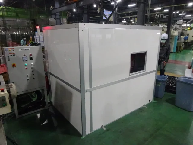 金属用粉砕機の騒音対策@埼玉県〜高周波騒音による難聴問題を専用防音カバーで解決