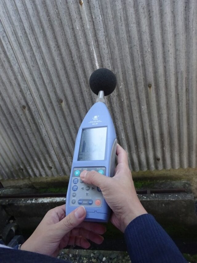 現地調査の重要性～機械の周辺環境・作業性の確認と騒音測定により最適な騒音対策をご提案