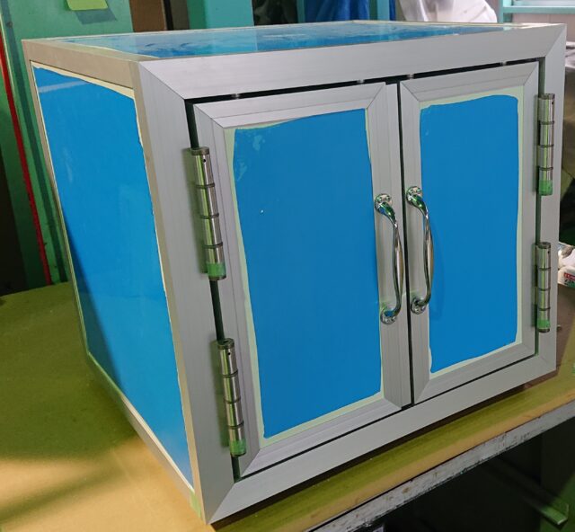 ポンプメーカー様からのご依頼～自社製品の騒音検査用防音ボックスを完全オーダーメイドで製作