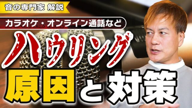 防音王子ちゃんねる～【お悩み解決】 ハウリングの原因と対策法を伝授！ カラオケ・オンライン通話など…【音の専門家 解説】