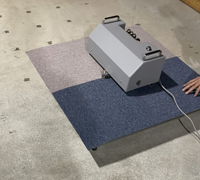 【製品開発ブログ】防振・制振ステージの試作品製作～衝撃音測定にて良い結果が得られました