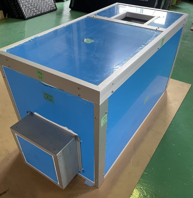 屋外揚水ポンプの騒音対策@愛知～「一人静タイプD」使用の防音カバーで約20dB低減