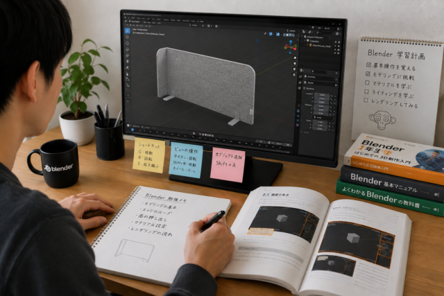 一人静シリーズ×3Dソフト～弊社製品を立体的に伝えるために導入した「Blender」学習への取り組み
